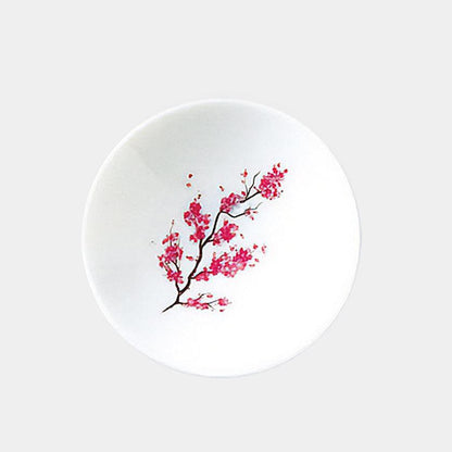【平盃】温感 白 桜 | 美濃焼 | 丸モ高木陶器