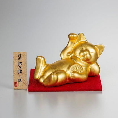 【招き猫】縁起物 招き猫 | 金沢箔 | 箔一