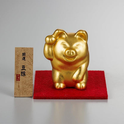 【置物】開運 縁起物 動物 | 金沢箔 | 箔一