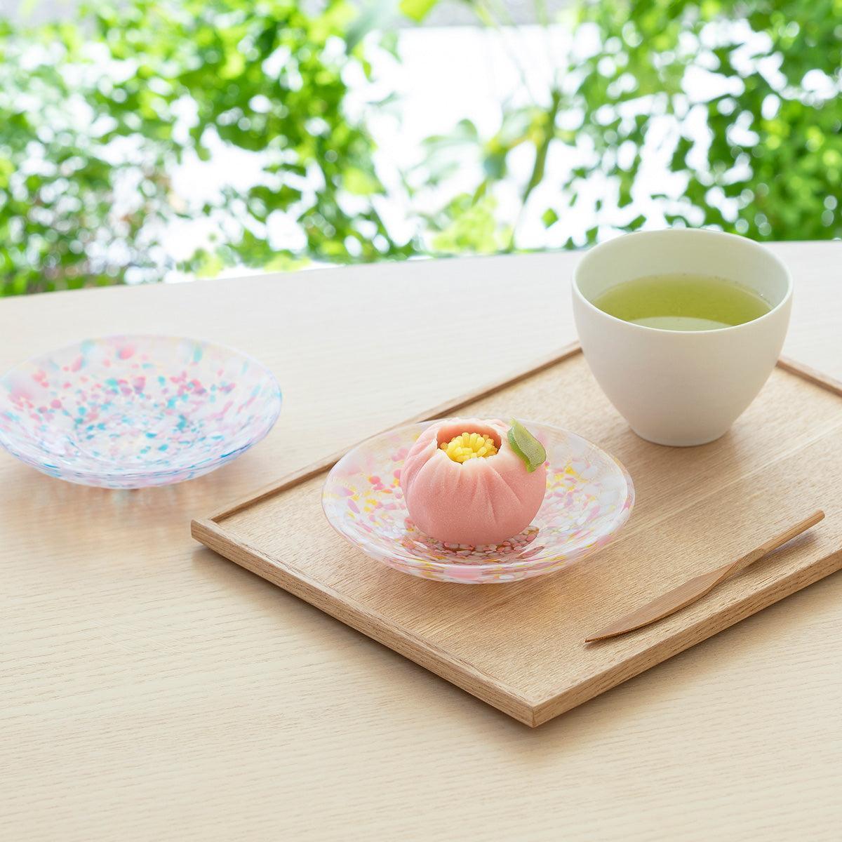 【豆皿】ギフトセットペア | 津軽びいどろ | 北洋硝子 (アデリア)