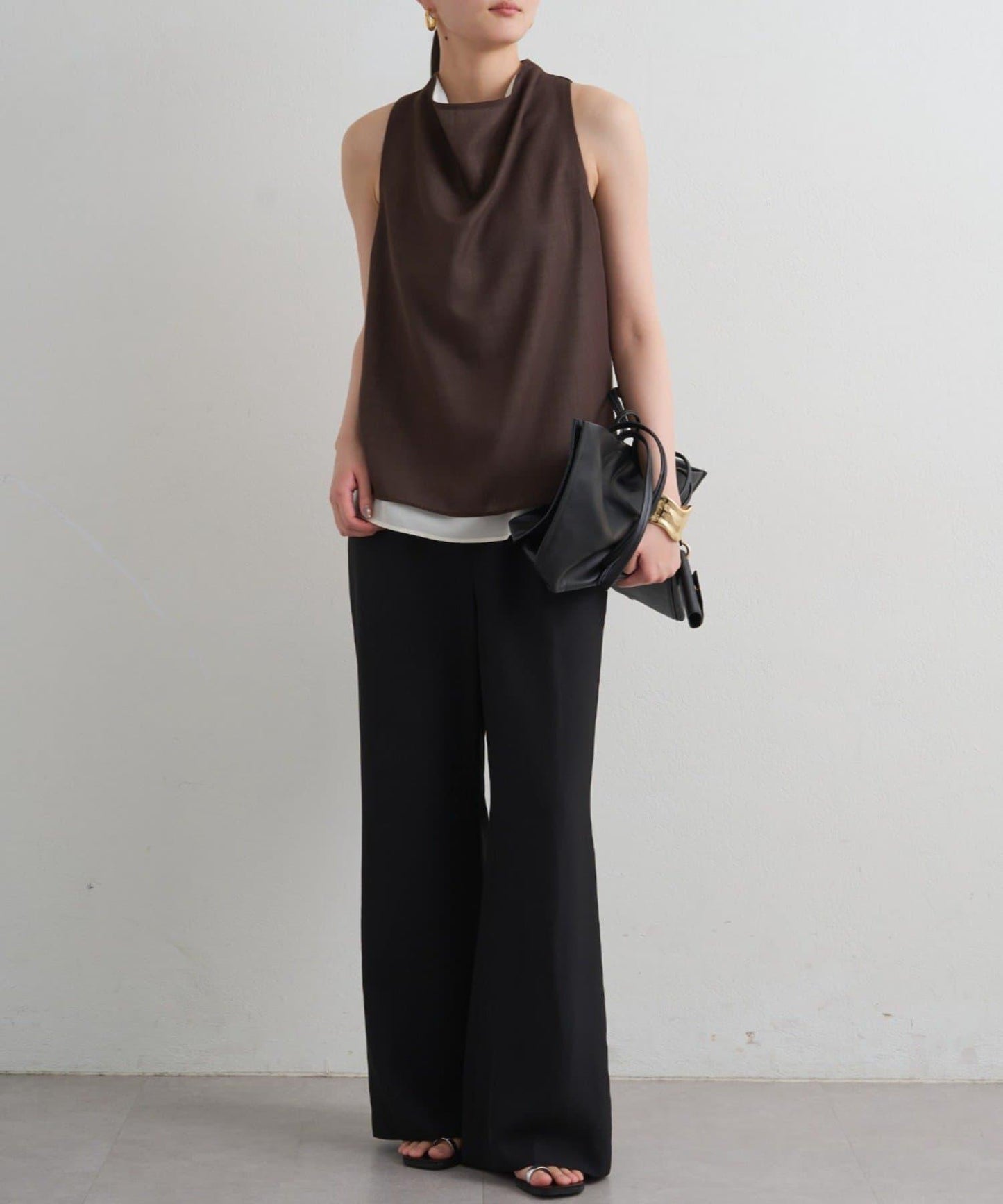 Loungedress 麻感垂墜襯衫