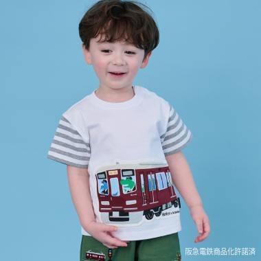 阪急電車 電車機關設計短袖T恤