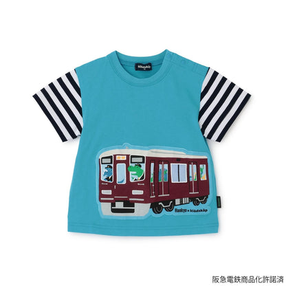 阪急電車 電車機關設計短袖T恤