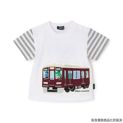 阪急電車 電車機關設計短袖T恤