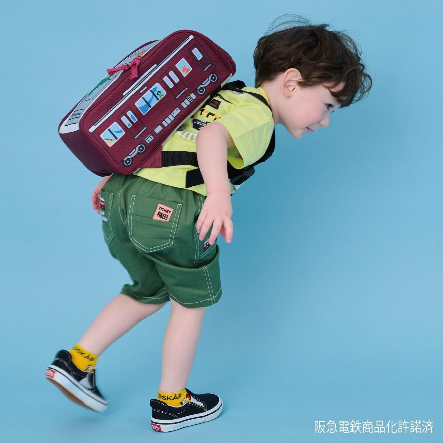 阪急電車（阪急電車） 六分丈褲子