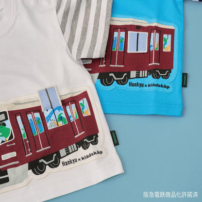 阪急電車 電車機關設計短袖T恤