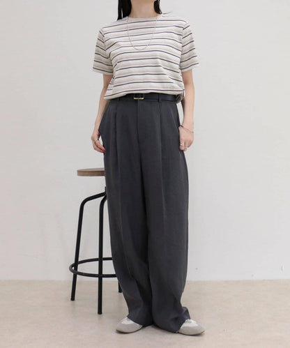 減輕汗漬 平紋針織 Basic T恤