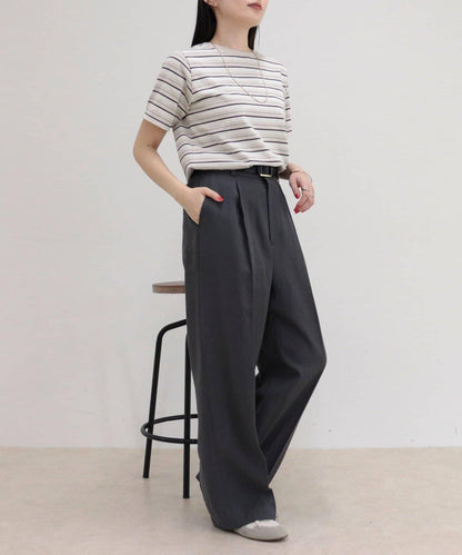減輕汗漬 平紋針織 Basic T恤