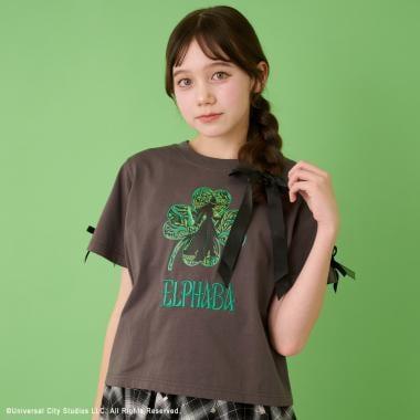 WICKED 繫帶蝴蝶結設計 T恤