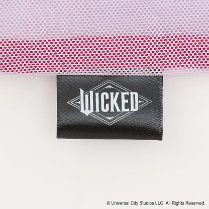 WICKED 刺繡網眼托特包