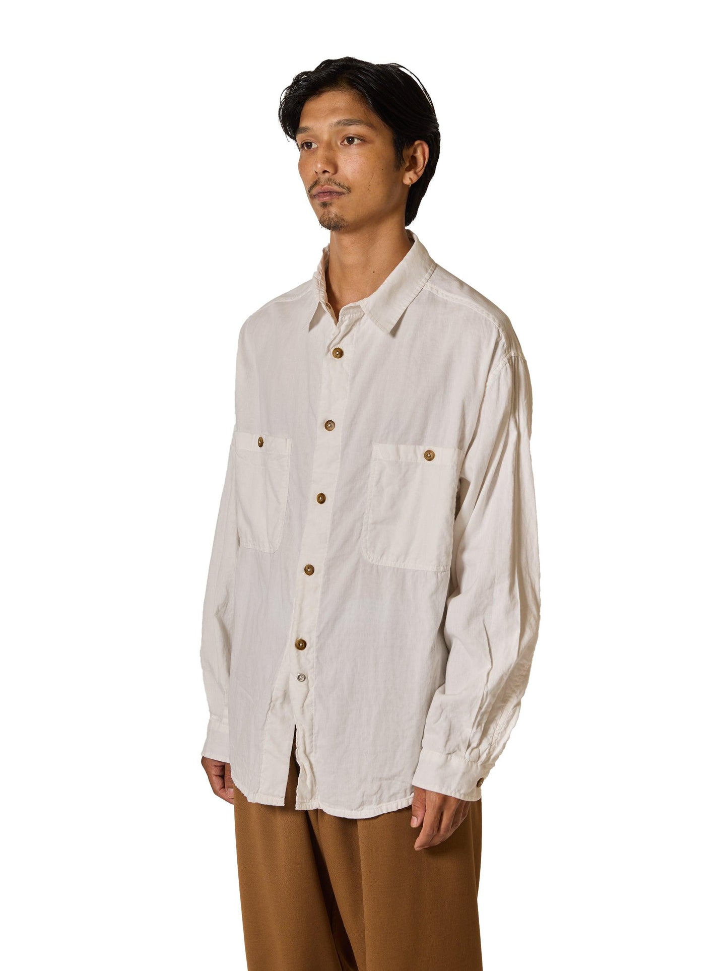 INIDIA COTTON BROAD 工裝風面料 襯衫 CRAFTED WORK SHIRTS