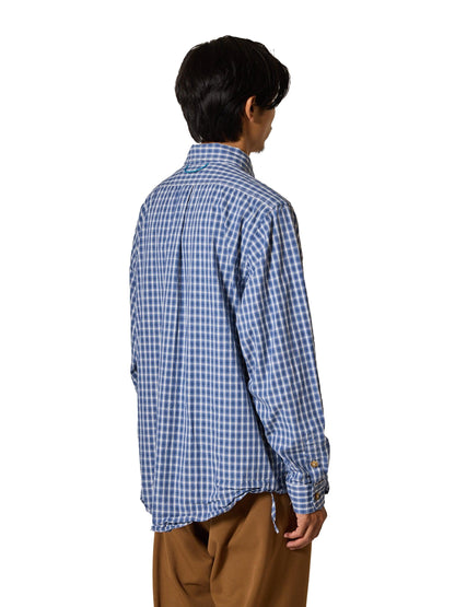 格紋 COTTON BROAD CHECK ORGANIZED B.D.SHIRT 純棉襯衫