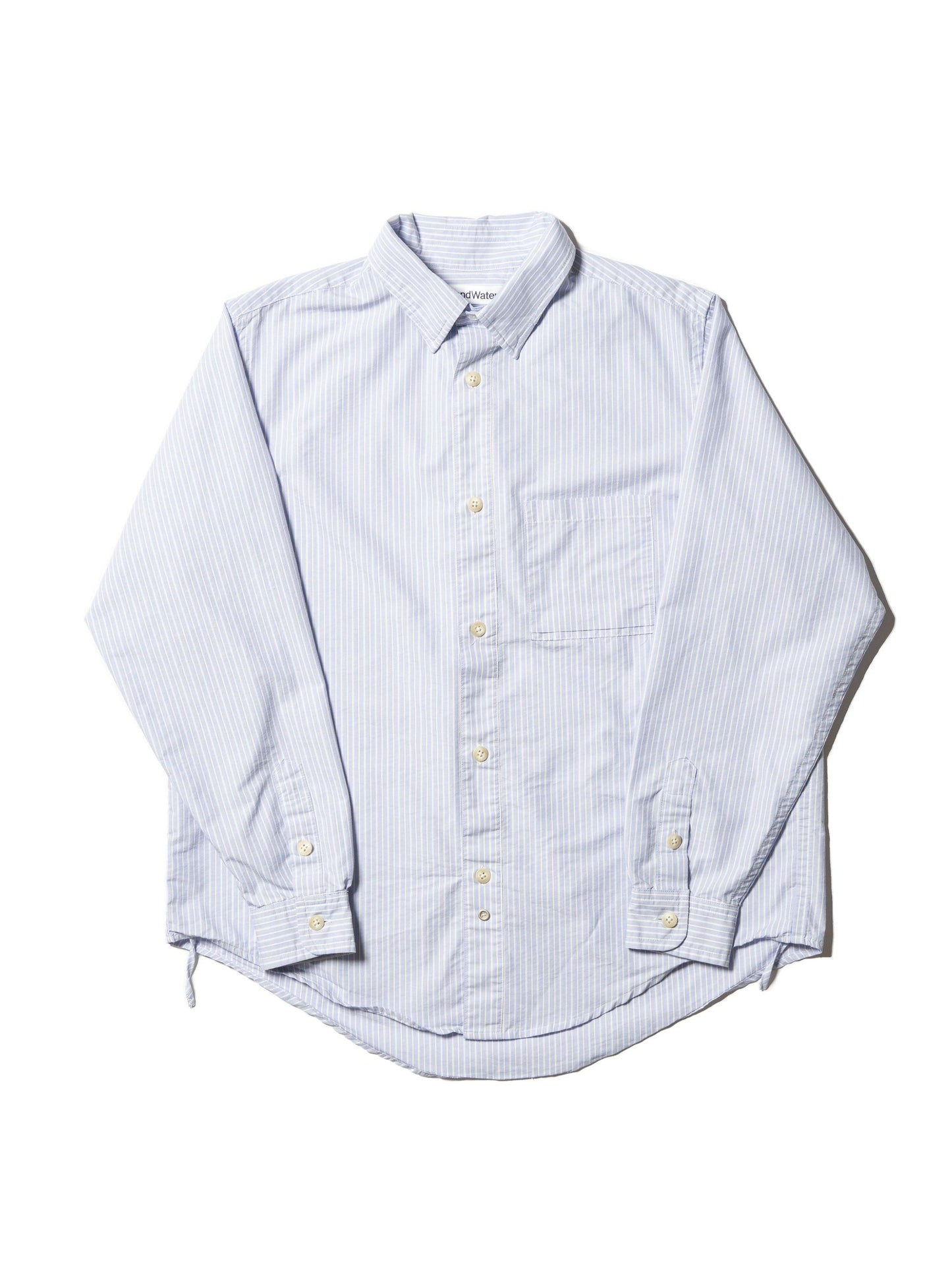 寬條紋 棉混紡 ORGANIZED B.D.SHIRT 襯衫