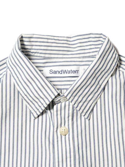 寬條紋 棉混紡 ORGANIZED B.D.SHIRT 襯衫