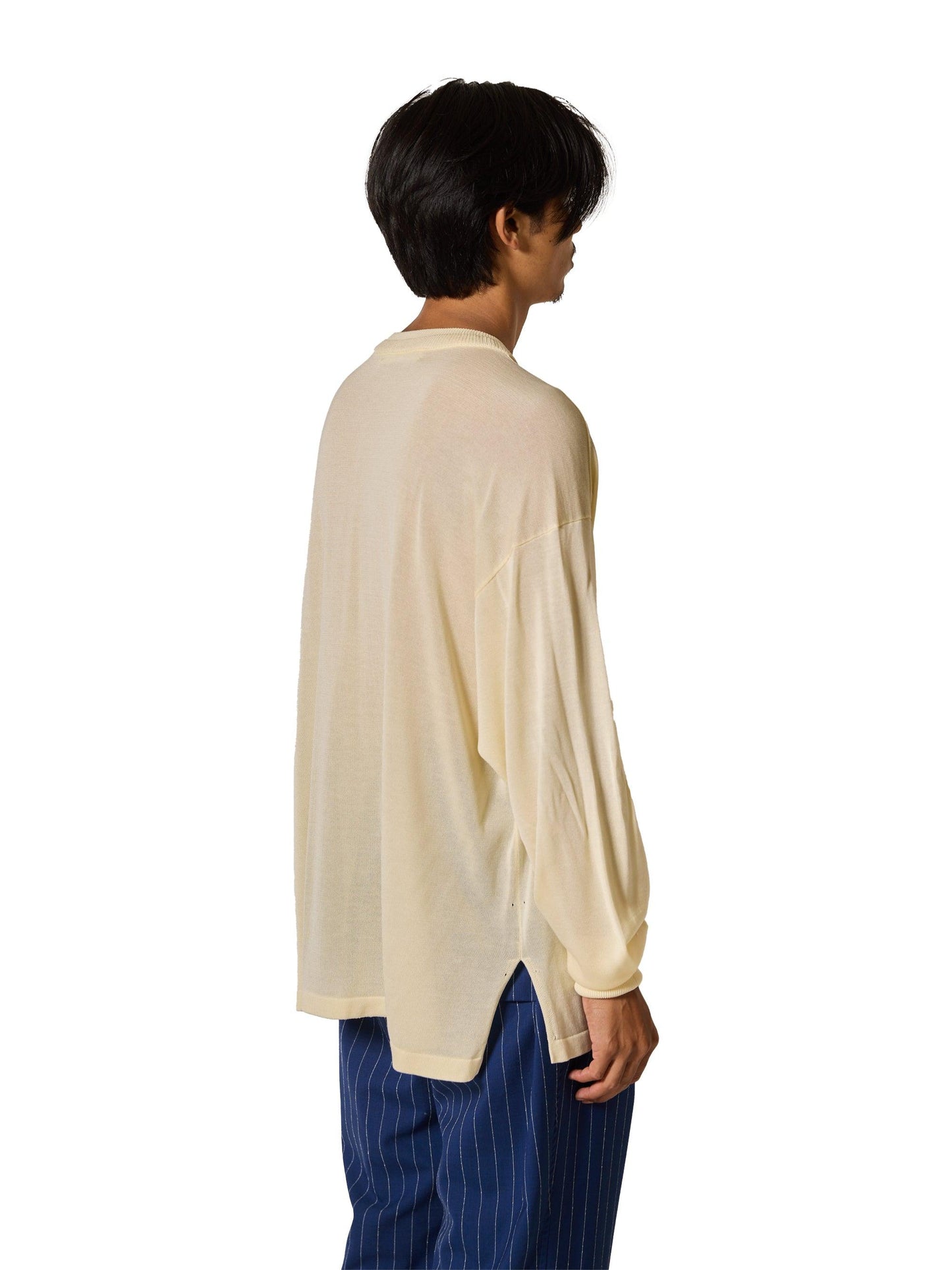 RESEARCHED SWEATER / RAYON MIX YARN