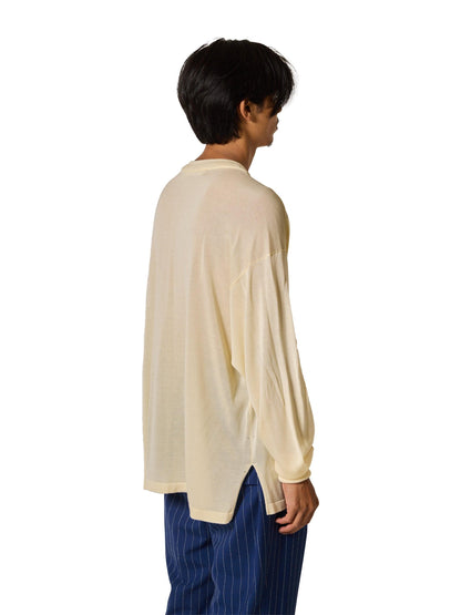 RESEARCHED SWEATER / RAYON MIX YARN