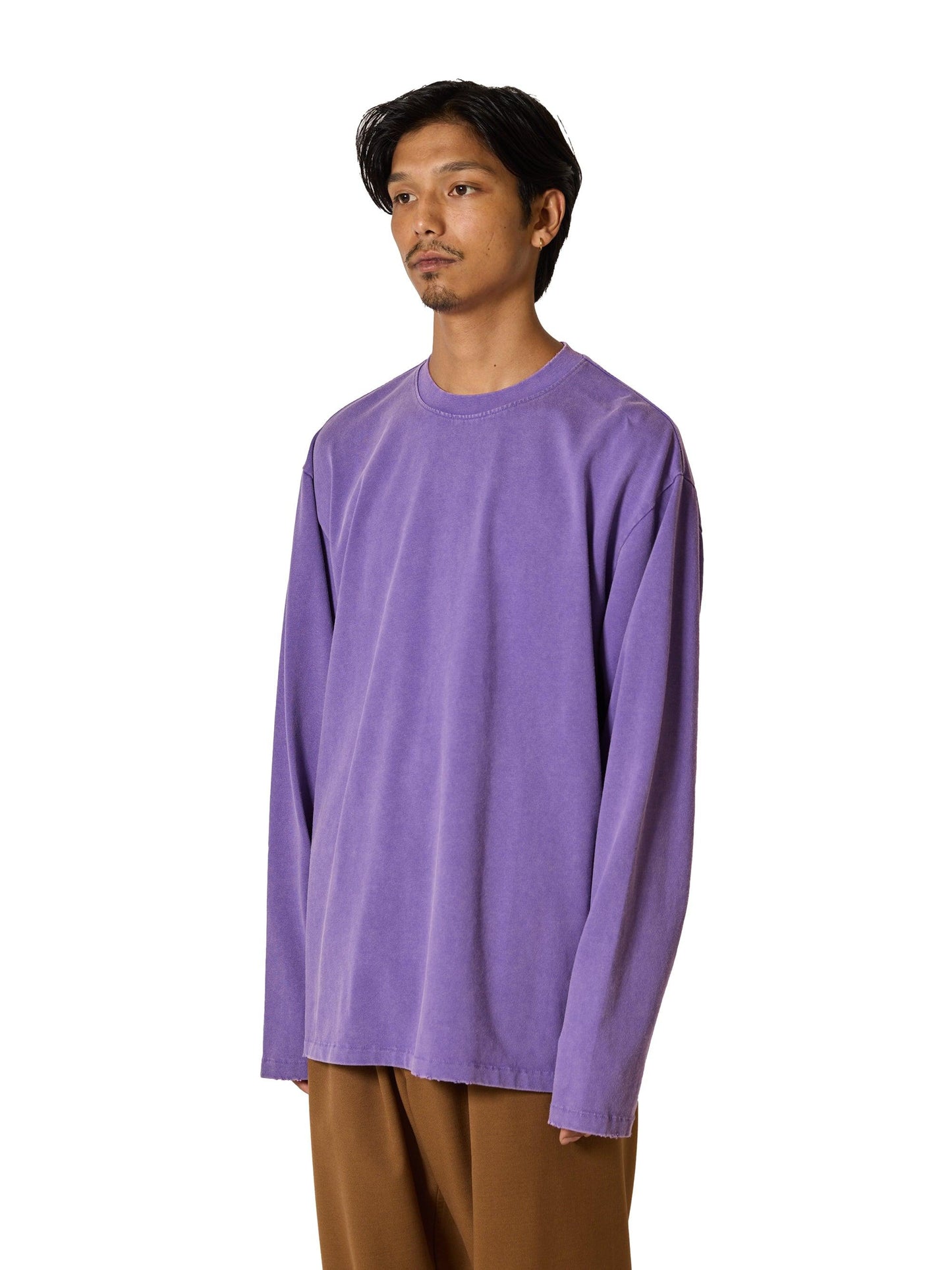 寬鬆長袖 針織棉質 ORGANIZED BAGGY TEE LS T恤