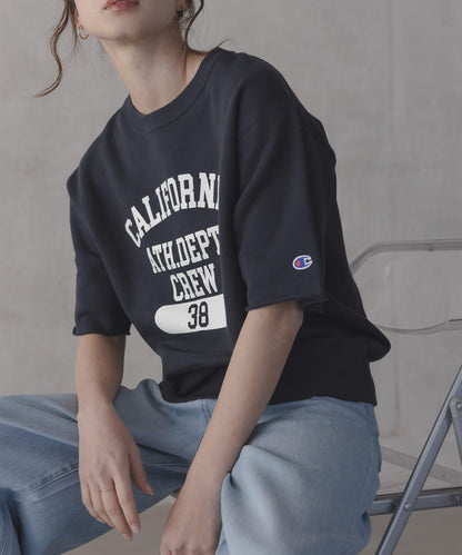 聯名 CHAMPION×Sonny Label 標誌印花 衛衣面料 T恤