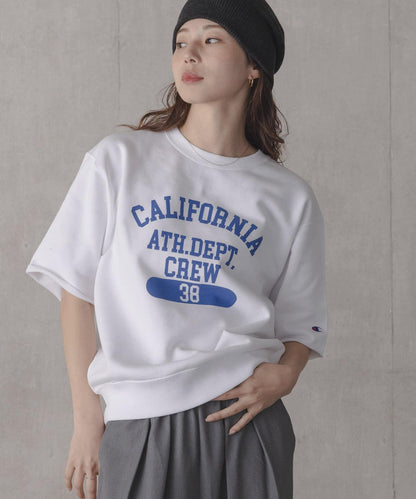 聯名 CHAMPION×Sonny Label 標誌印花 衛衣面料 T恤