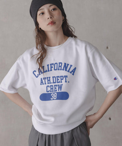 聯名 CHAMPION×Sonny Label 標誌印花 衛衣面料 T恤
