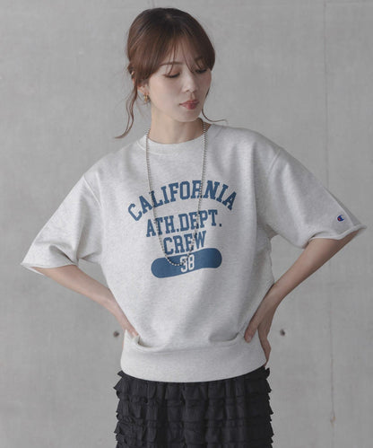 聯名 CHAMPION×Sonny Label 標誌印花 衛衣面料 T恤