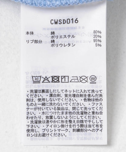 聯名 CHAMPION×Sonny Label 標誌印花 衛衣面料 T恤