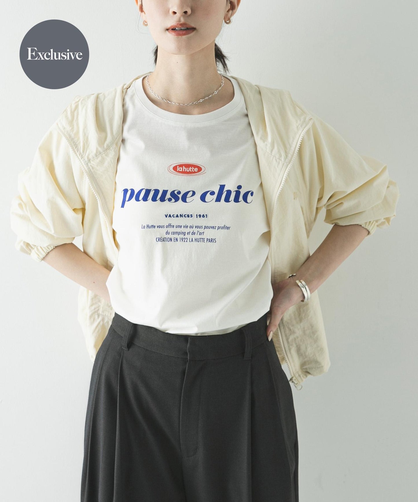 聯名 La Hutte×URBAN RESEARCH 合作款 T恤