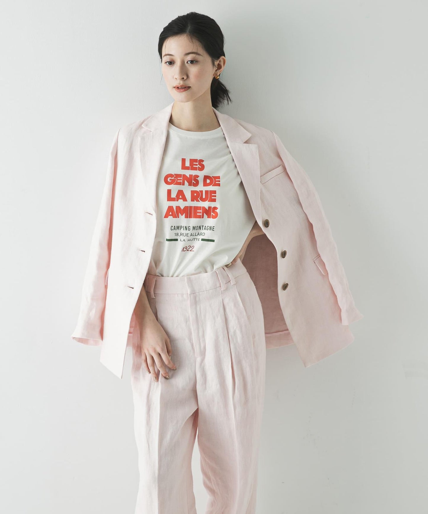 聯名 La Hutte×URBAN RESEARCH 合作款 T恤