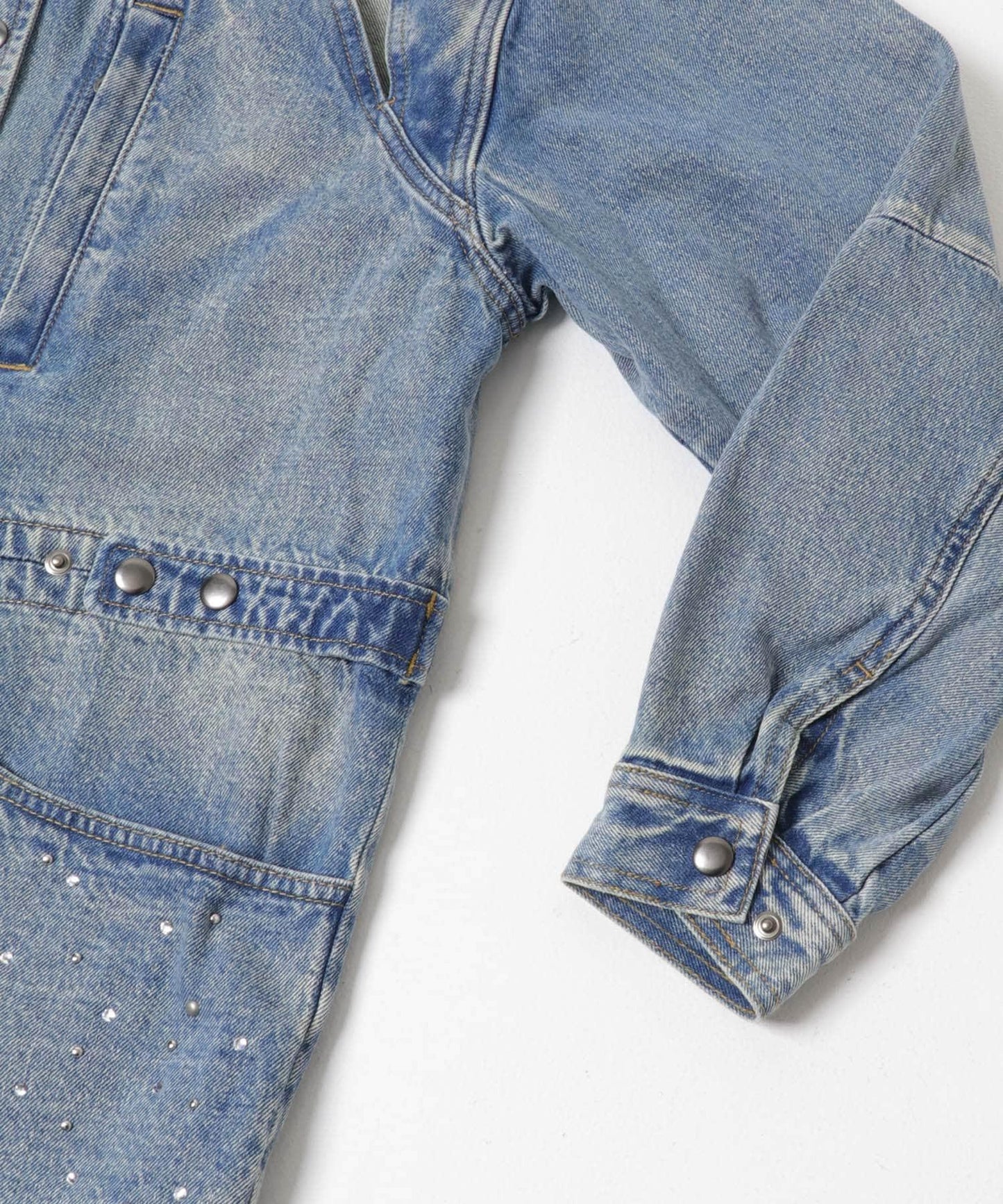 Andersson Bell JEWELED DENIM WORK JACKET 牛仔工裝夾克
