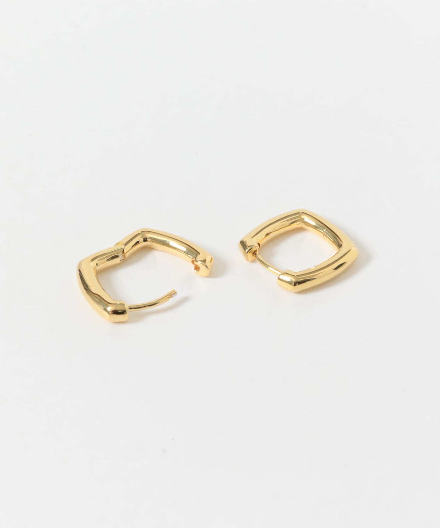 TOM WOOD FRAME HOOPS SMALL GOLD HOOPS