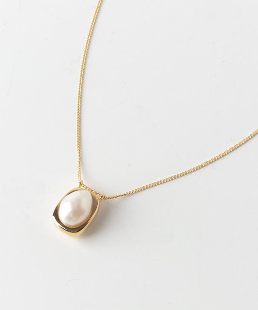 PLOW PEARL TOP NECKLACE 項鍊