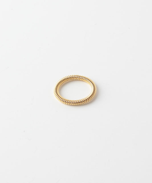 PLOW SPRING RING S Gold 戒指