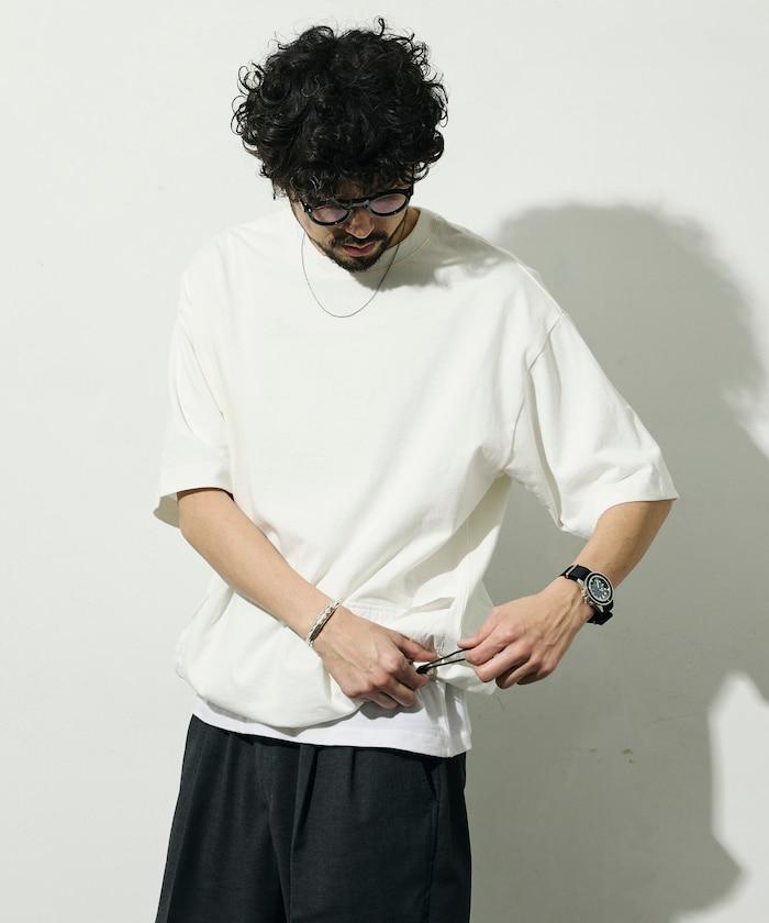6盎司抽繩側袋 寬鬆版 短袖T恤