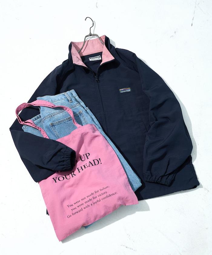 FREAK'S STORE OUTDOORS 撞色立領夾克