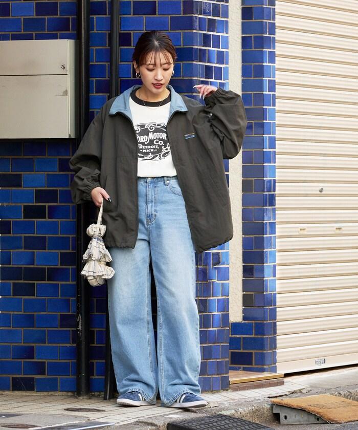 FREAK'S STORE OUTDOORS 撞色立領夾克