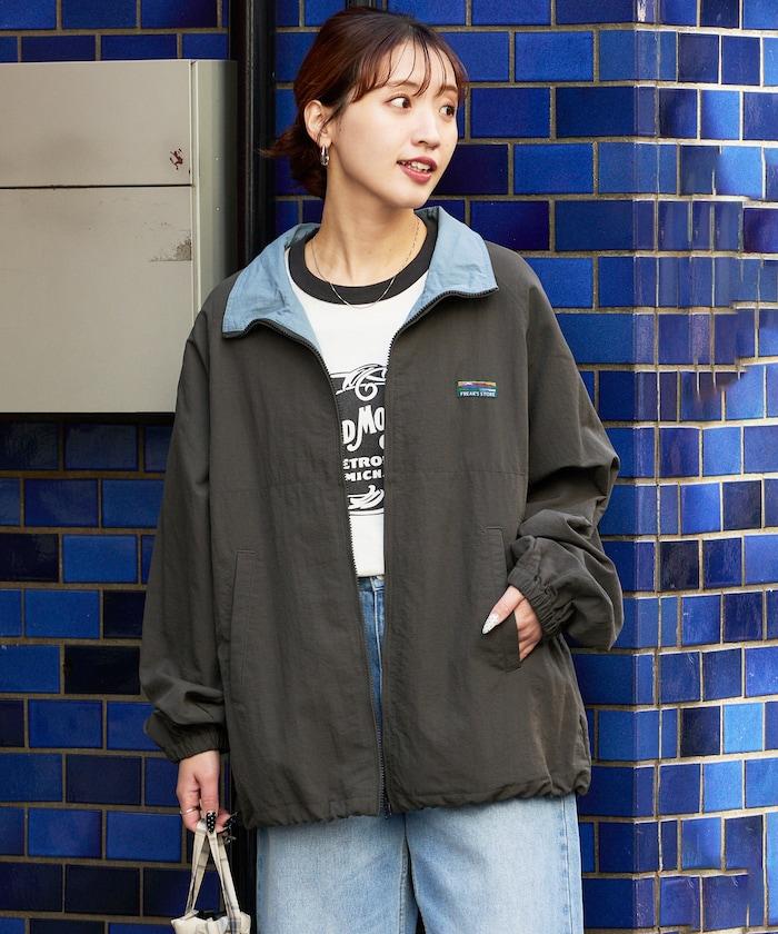 FREAK'S STORE OUTDOORS 撞色立領夾克