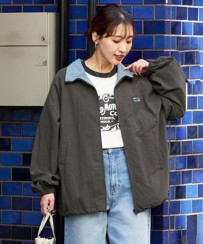 FREAK'S STORE OUTDOORS 撞色立領夾克
