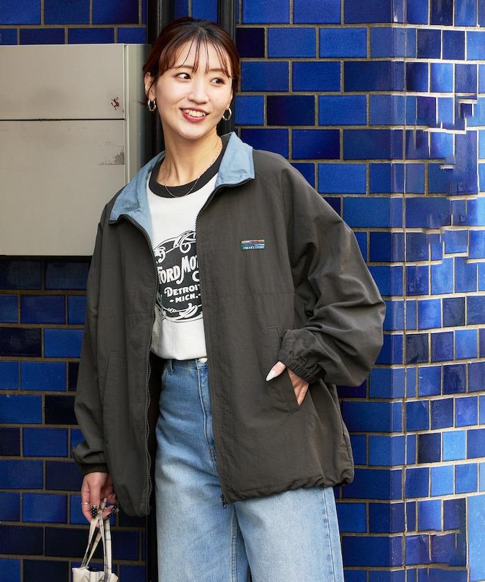 FREAK'S STORE OUTDOORS 撞色立領夾克