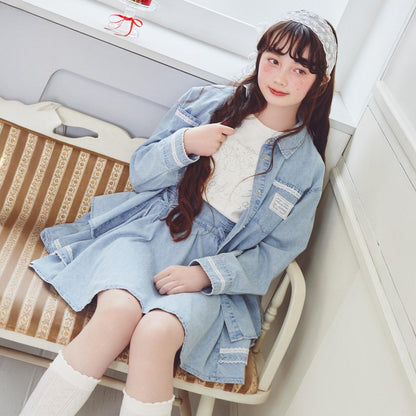 淺色牛仔襯衫