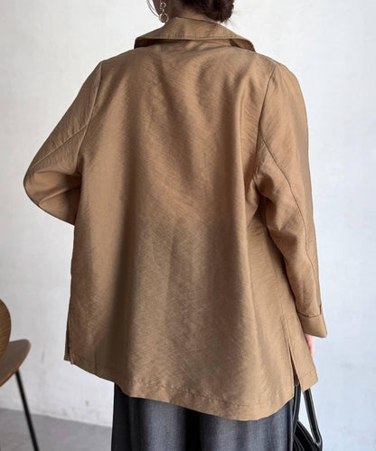 透紗西裝版型西裝外套