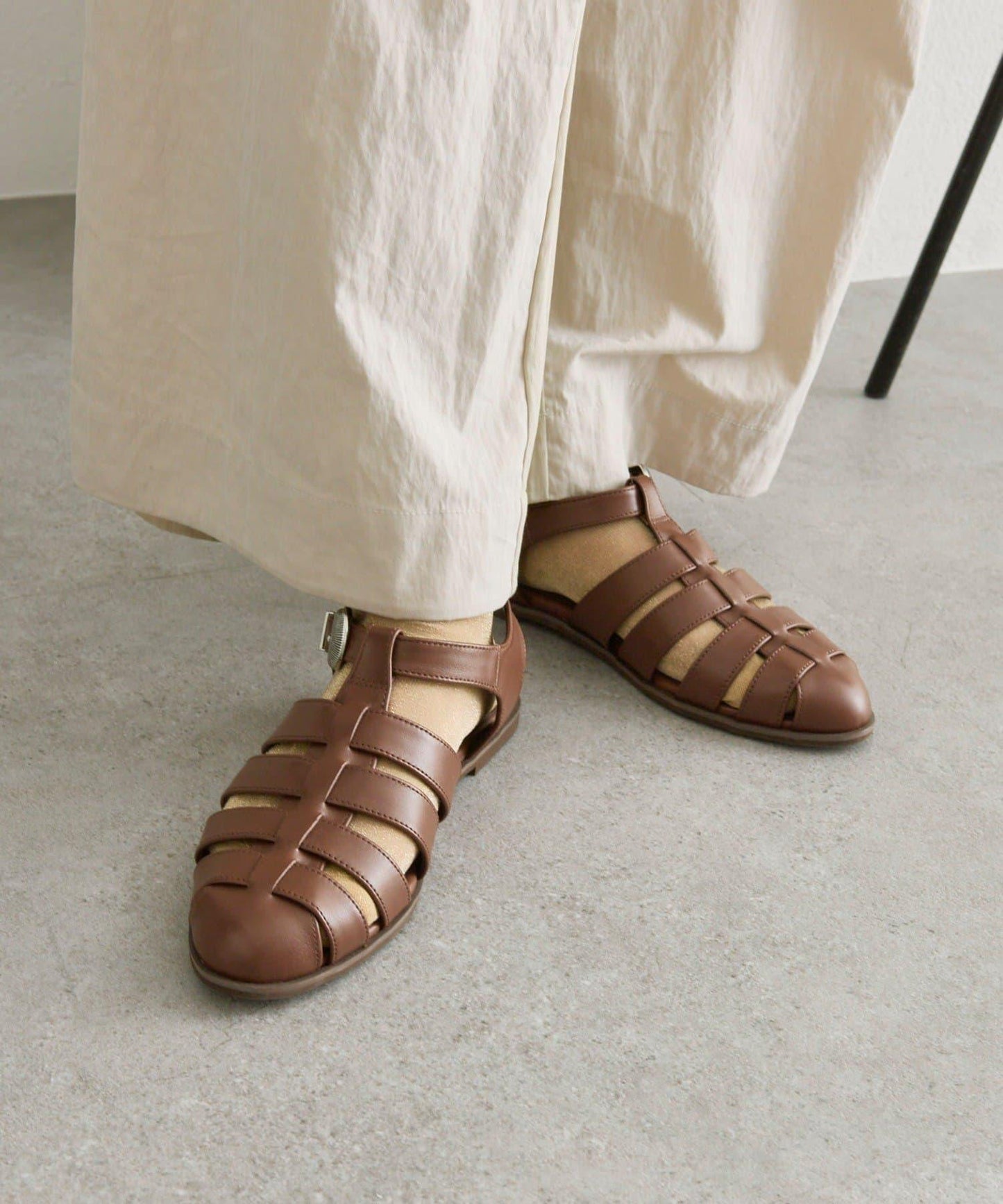 牛革 三尺碼可選 古爾卡設計 SUM1 STYLE(スミスタイル) 涼鞋