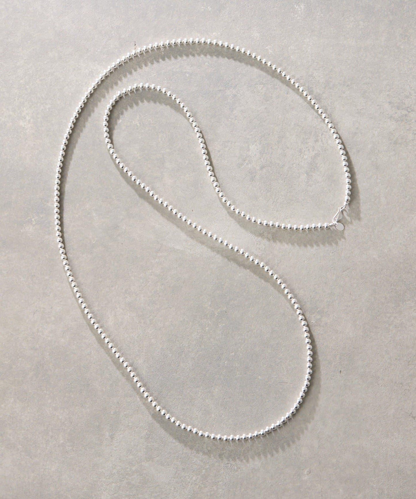 《スターリングシルバー使用》 納瓦霍珍珠 5×125 項鍊
