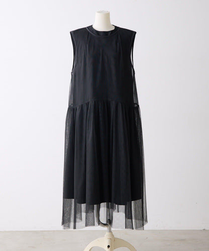 《2點セット/マルチウェイ》 提花網紗 多穿法 套裝連衣裙 SUM1 STYLE