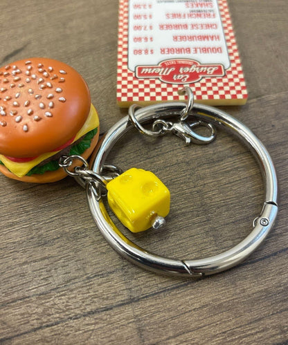 漢堡店造型掛件