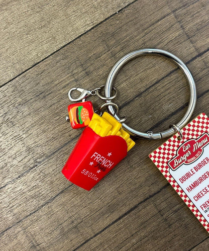 漢堡店造型掛件