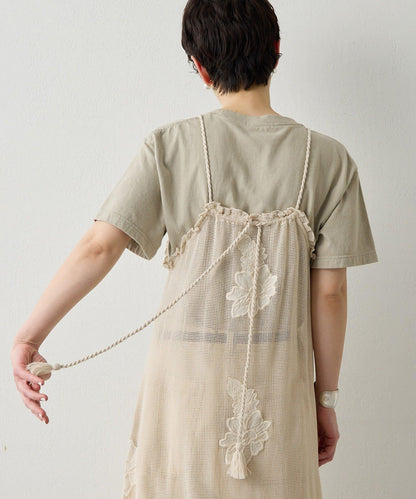 網紗蕾絲連衣裙