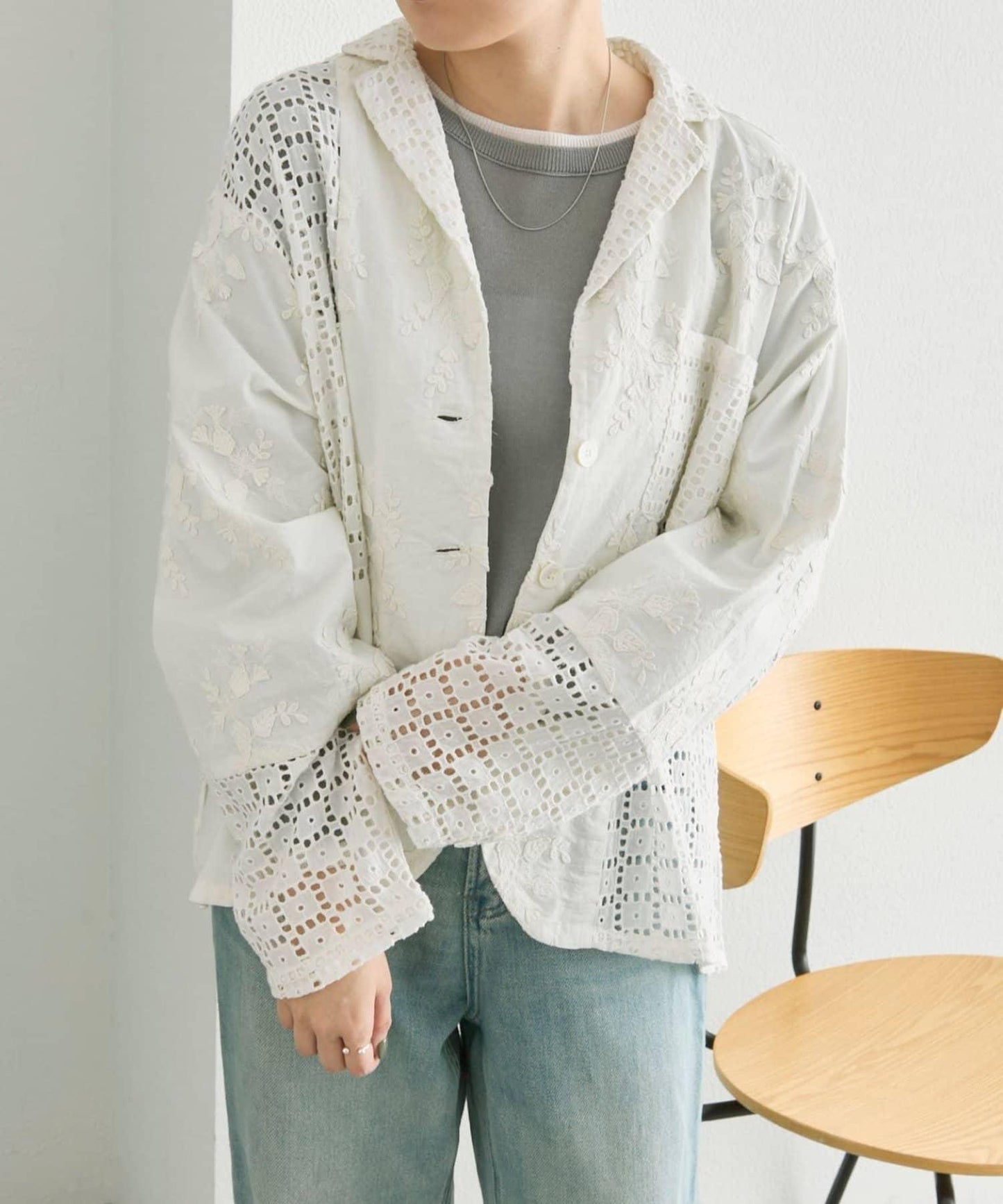 ear PAPILLONNER 刺繡夾克 SUM1 STYLE款