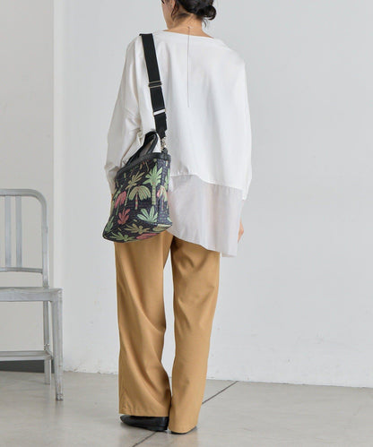 sampo×ear PAPILLONNER 椰子圖案托特包