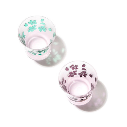 【彫刻 夢柄子】桜紋 ぐい呑ペア(容量90ml) | TABLEAU