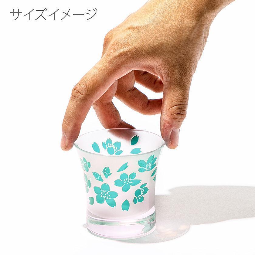 【彫刻 夢柄子】桜紋 ぐい呑ペア(容量90ml) | TABLEAU